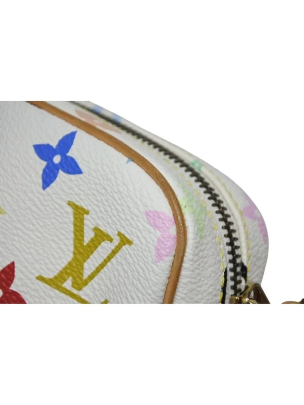 Louis Vuitton Shoulder Bag Lift Blanc Monogram Multicolor Gold